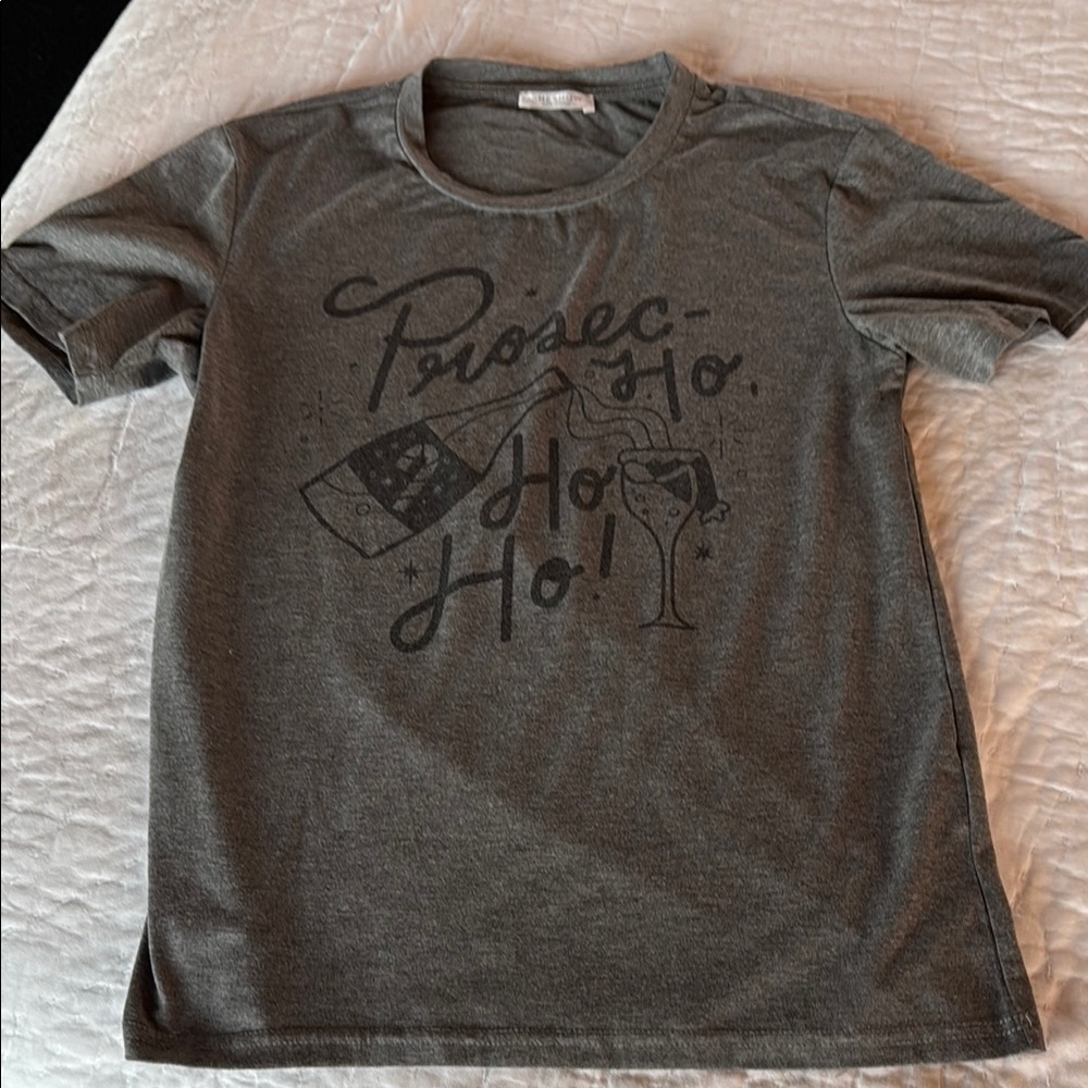 Prosecco Ho Ho Ho Women’s Shirt Size Small